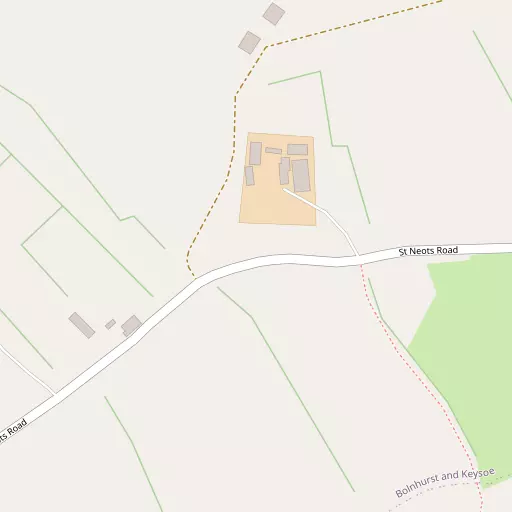 Map of Wood End