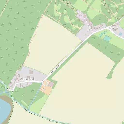 Map of Wood End