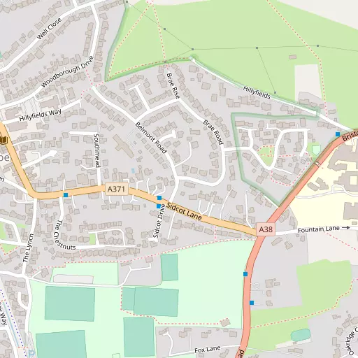 Map of Woodborough
