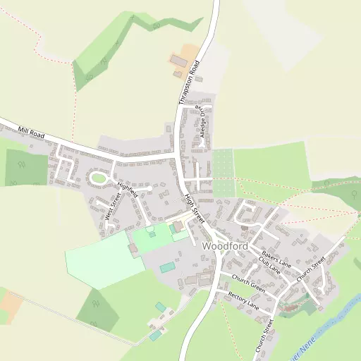 Map of Woodford