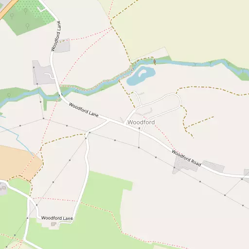 Map of Woodford