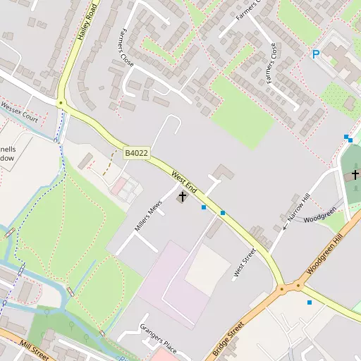 Map of Woodgreen