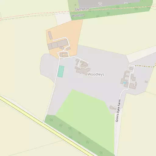 Map of Woodleys