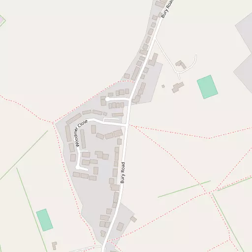 Map of Woodmer End