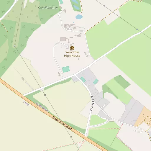 Map of Woodrow