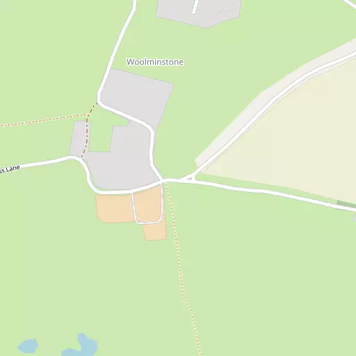 Map of Woolminstone