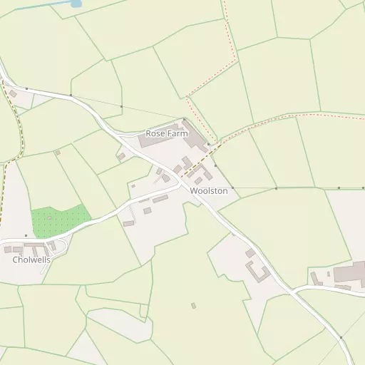 Map of Woolston