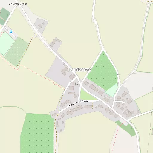Map of Woolston Green