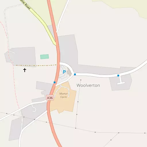 Map of Woolverton