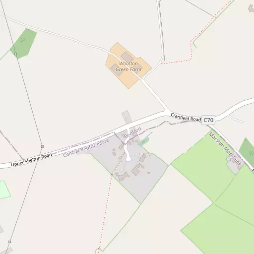 Map of Wootton Green