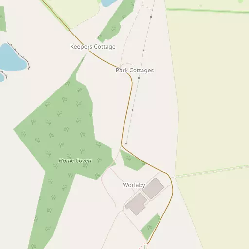 Map of Worlaby
