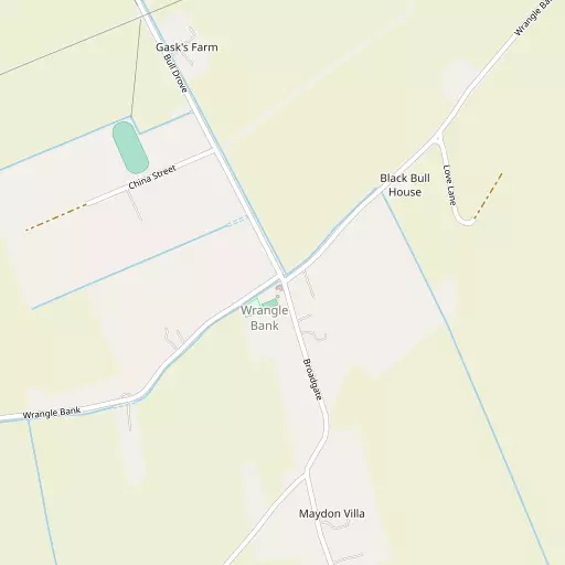Map of Wrangle Bank
