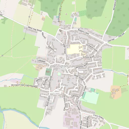 Map of Wrington
