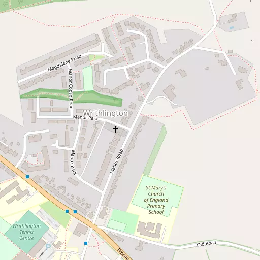 Map of Writhlington