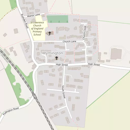 Map of Wymington