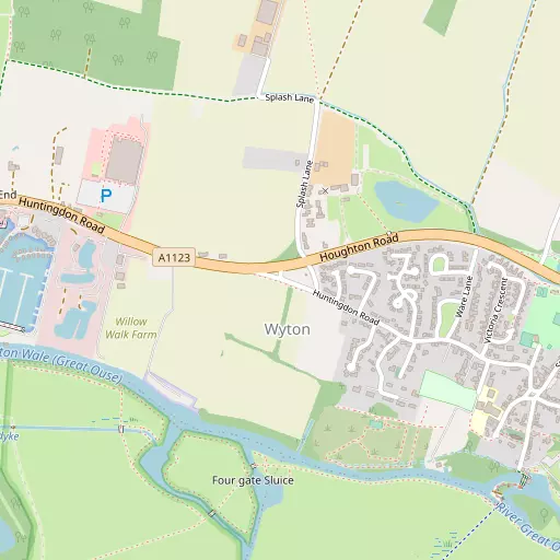 Map of Wyton