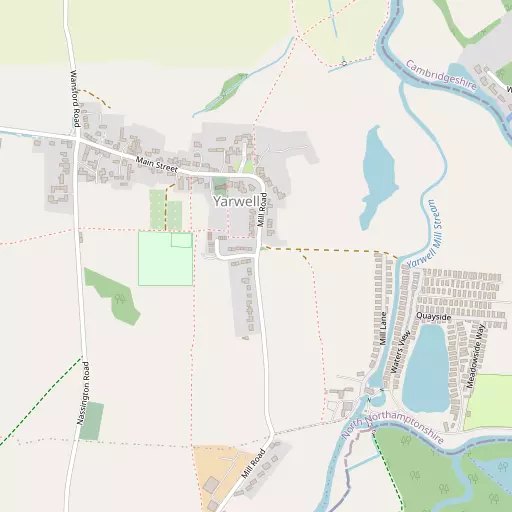 Map of Yarwell