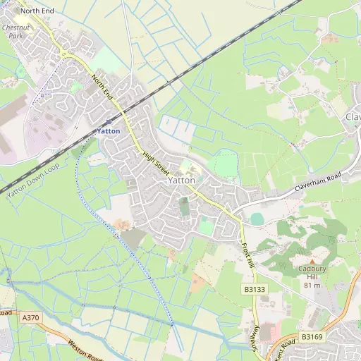 Map of Yatton