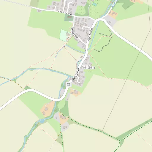 Map of Yelden