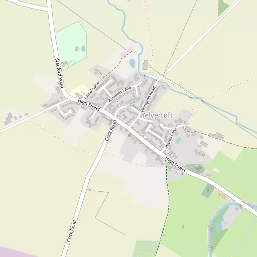 Map of Yelvertoft