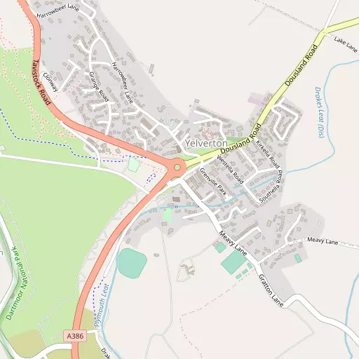 Map of Yelverton