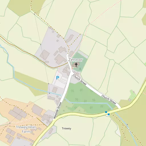 Map of Zennor